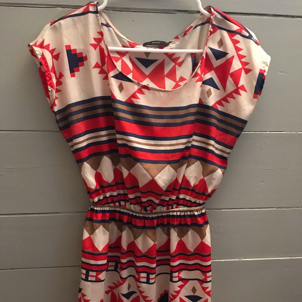 Rouched waist dress